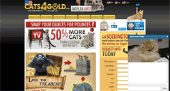 Desktop Screenshot of cats4gold.com